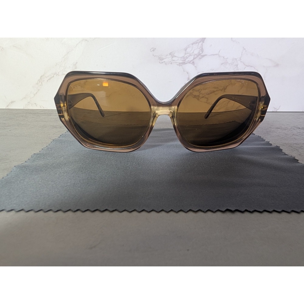 Tory Burch TY7051 Women Square Sunglasses Brown Gradient 58mm Authentic